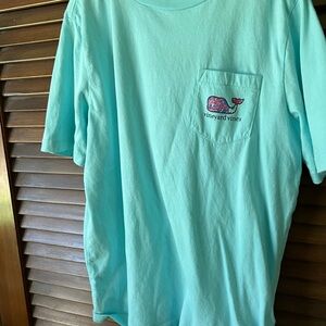 Aqua Vineyard Vines Tee